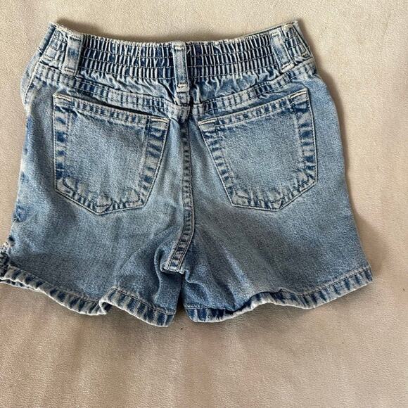Vintage Gap Girls Jean Shorts Denim High Waisted Size 5 Size 6 Small - Picture 2 of 3